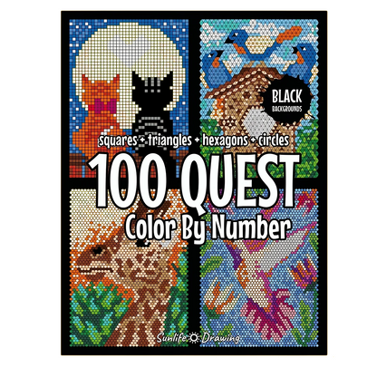 Cuaderno con 100 dibujos para colorear